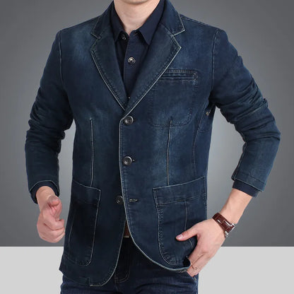 Men's Slim Fit Denim Jacket