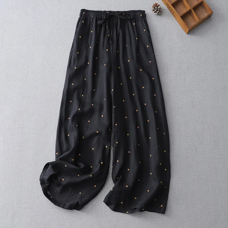 Summer Polka Dot Pants