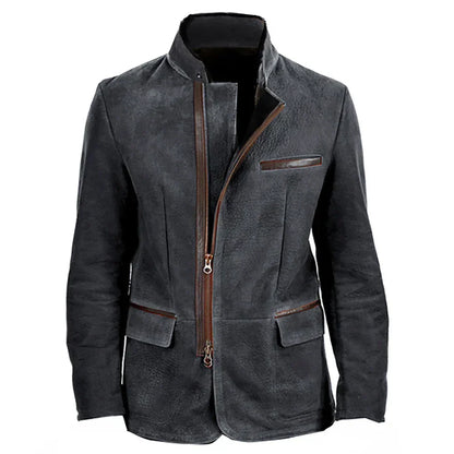 Premium Faux Leather Outerwear