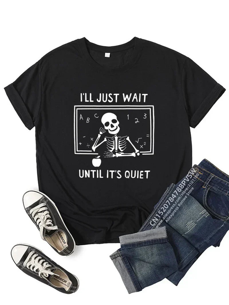 Skeleton Humor T-Shirt