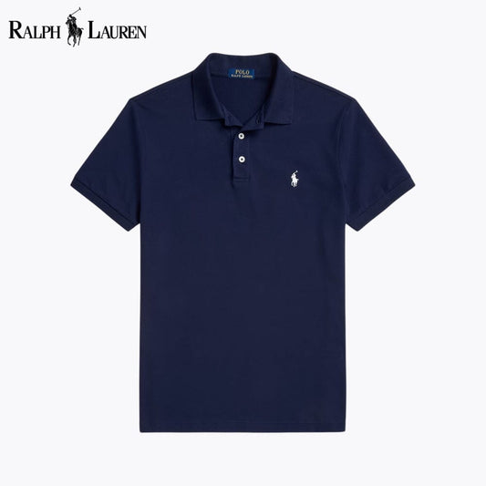 RL Custom Slim Fit Stretch Mesh Polo Shirt