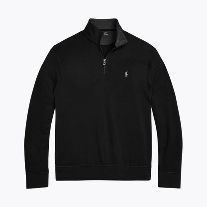 RL Luxury Jersey Quarter-Zip Pullover